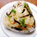 よよっち♪'s cooksnap of when they made 簡単！大人のネギ塩昆布のおにぎり.