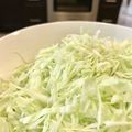 Superlittleboo's cooksnap of when they made フワフワで甘～い♫キャベツの千切り.