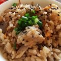 bigflowers's cooksnap of when they made さば缶オンリーで炊き込みごはん.
