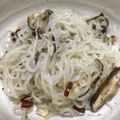 Susie845's cooksnap of when they made きのこと糸こんのさっぱりガーリック炒め.