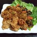 面影橋's cooksnap of when they made 激旨★お弁当にも鶏肉の唐揚げネギソース♪.