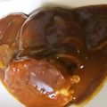 HRKママちゃん's cooksnap of when they made 簡単デミグラスの煮込みハンバーグ♡.