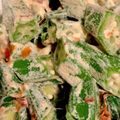 じゅん1221's cooksnap of when they made オクラのマヨ醤油和え.
