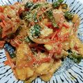 ラテ君♂'s cooksnap of when they made 鶏肉のケチャップ炒め♪簡単.