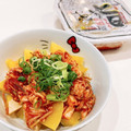 ゆにこーん☆'s cooksnap of when they made 南瓜のキムチ和え.