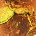 なーなちゃん's cooksnap of when they made m小松菜たっぷりパンケーキ.