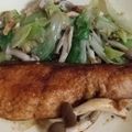 あQあいな's cooksnap of when they made 副菜！簡単♪レタスとしめじの炒めもの♪.
