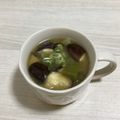 クック4P73QB☆'s cooksnap of when they made 夏に美味しい♪なすとピーマンの味噌汁.