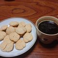 reilamoon's cooksnap of when they made バター不要の落雁クッキー♪.