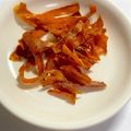みずのatあお's cooksnap of when they made 甘い！！柿の皮チップス.