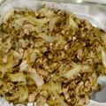 ケンチャナヨ～'s cooksnap of when they made 豚肉と高菜漬けの炒め物.