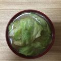 かおり♡♡♡'s cooksnap of when they made キャベツの味噌汁.
