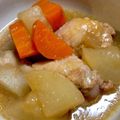 米の華's cooksnap of when they made 鶏手羽先と大根の味噌煮込み♪.