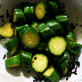 クックXR9NMM☆'s cooksnap of when they made 簡単に♪きゅうりとちくわの塩昆布あえ.