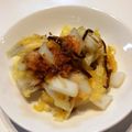 rie0x0's cooksnap of when they made 白菜と塩昆布あっという間に塩もみとサラダ.