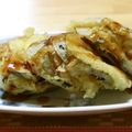 ももいろさくら's cooksnap of when they made ナスの＊ひき肉はさみ揚げ.