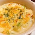 らがぶーりん's cooksnap of when they made 新じゃがクリームグラン(簡単)小松菜OK.