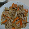 きゃろり's cooksnap of when they made 玉ねぎと豚こまの甘味噌炒め丼.