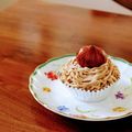 蒼緑茶's cooksnap of when they made 栗の渋皮煮deモンブラン.