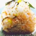 はるmama♩'s cooksnap of when they made 簡単！大人のネギ塩昆布のおにぎり.