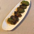 yesmama's cooksnap of when they made 餃子あんが残ったら♪簡単大葉de包み焼き.