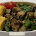 horiking's cooksnap of when they made 大葉でさっぱりナスとピーマンの肉味噌炒め.