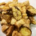 YOU1416's cooksnap of when they made 鶏肉と茄子の甘辛炒め.