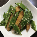 240915's cooksnap of when they made ささげとさつま揚げの胡麻油炒め.