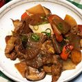 マダムスカーレット's cooksnap of when they made ピリ辛 豚バラ大根.