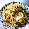 まめ小町's cooksnap of when they made 豆苗とツナの春雨サラダ.