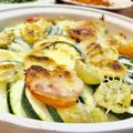 Superlittleboo's cooksnap of when they made トマトとズッキーニのグラタン☆.