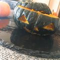 クック4LSX3V☆'s cooksnap of when they made レンジで簡単☆ハロウィンかぼちゃ☆.