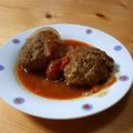 向日葵mama's cooksnap of when they made 子供たちが大好きな煮込みハンバーグ♪.
