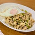 ふるびあ's cooksnap of when they made ナンプラー無しで♡ガパオライス♡.