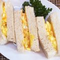 horseland's cooksnap of when they made たまごサンド.