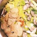 減塩パパ's cooksnap of when they made 鶏つくね鍋♪簡単鍋のつゆ.