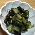 みぃくんのママ's cooksnap of when they made しらす・わかめ・きゅうりの酢の物.