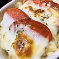 hiro_aya's cooksnap of when they made トマトとひき肉のグラタン.