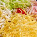 りーとぽん's cooksnap of when they made めんつゆでさっぱりレモン冷やし中華のたれ.