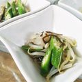 Yukiまむ's cooksnap of when they made レンジで簡単！もやしとオクラの塩昆布和え.