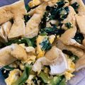 クックK0EAD7☆'s cooksnap of when they made 小松菜と油揚げと玉子の和風ナムル.