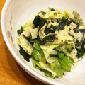 ぉりえ's cooksnap of when they made キャベツとワカメのナムル.
