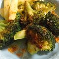 seacomet's cooksnap of when they made 揚げ焼きブロッコリー カレー塩で.