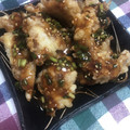 クックGY5CNI☆'s cooksnap of when they made ささみ揚げ♫オイケチャだれの葱ゴマまみれ.