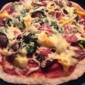 CANADOLL's cooksnap of when they made 外はパリパリ　中はふんわりな　ピザ生地！.
