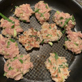 xiaoluchan's cooksnap of when they made 豚こまとエノキのだんご焼き＊.