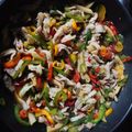 ✾まこ✾'s cooksnap of when they made 牛細切れのチンジャオロース.