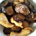 ２４なるるん's cooksnap of when they made 鶏皮となすの甘辛ねぎ炒め.