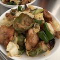 ポメちょん's cooksnap of when they made 鶏モモとなすのオイスター炒め.