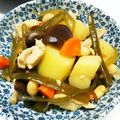 はっぴぃきっちん's cooksnap of when they made ＊切って煮るだけ、茎ワカメの大豆煮＊.